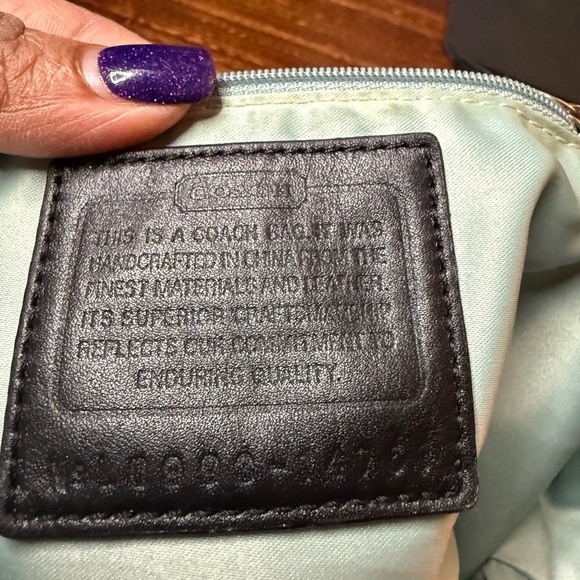 Coach Kristin Op Art Signature hobo - Picture 3 of 16